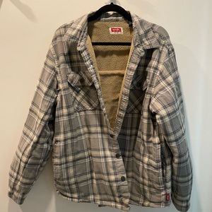 Wrangler Shacket, gray size L. With Stevie Nicks picture on back.